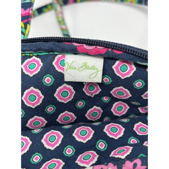 Vera Bradley Petal Paisley Crossbody Petite Travel - Picture 4 of 5